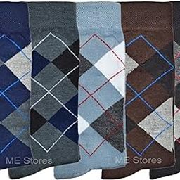 Men's & Boys' Mercerized Cotton Long Full Length Socks - Formal, Office, Casual (Free Size)-image-59