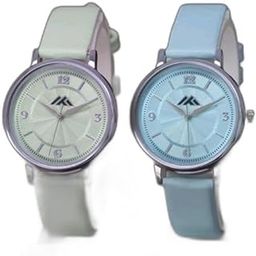 Women's Wrist Watches Fashion 1374 Branded Solid Designer Round Case Dial Matt Slim Fit Leather Belt Analog Watch for Watch for Ladies Watch Pack of 1-image-18