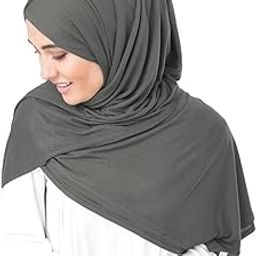InEssence� Eiffel Tower Grey Viscose Jersey Scarf Women Girls Wrap Medium Size Hijab-image-54