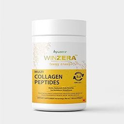 Multi Collagen Peptide With Glutathione, Hyaluronic Acid (200gm, Pack of 1), Sea Buckthorn, Rosehip, Biotin, Supports Healthy Skin, Hair, Nails, Bone & Joint Tangy Orange Taste-image-13