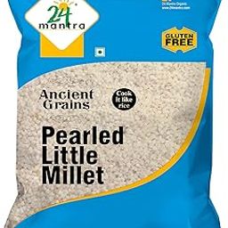 24 Mantra Organic Unpolished Millets Little Millet 1kg | Goodness in every grain | Rice Replacement-image-89