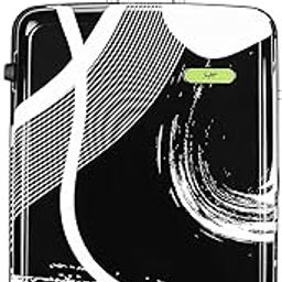 PP Splash Large Size Hard Luggage (75 cm) | Printed Luggage Trolley with 8 Spinner Wheels and in-Built Combination Lock | Unisex, Black-image-105