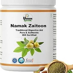 Udeem Ayurveda Namak Zaitoon, Traditional Digestive Aid, Heart Health Support, 50g, ISO Certified-image-105
