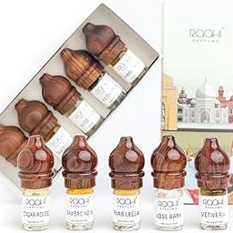 Raahi Parfums Modern Attar Set Handcrafted in Kannauj (Pack Of 5, 10ml)-picture-12