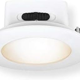 Feit Electric LEDR4HOJBX/6WYCA 4" Recessed LED Downlight High Output White Selectable from Integrated Junction Box; Multicolor Temperature; Power 12.5W; Voltage 120V-0