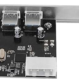 PCI E to USB 3.0 2 Port Expansion Card, Suitable for Desktop Windows XP/Vista / 7/8/10/11/ Linux/Ubuntu 2 X Type A Plug and Play PCIe Controller Card 5Gbps-image-32