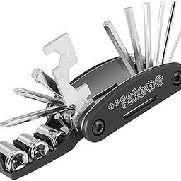 ONBICLE Cycle Tool Kit 16 in 1 Function Multi-Purpose Bicycle Repair Tool Kit Complete Tool Set for Bike-16