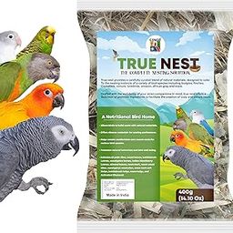 Congo® 400g True Nest Natural The Complete Nesting Material for Budgies, Cockatiels, Lovebirds, Conure, Amazon, Senegal, African Grey and Other Birds, 400g-image-12