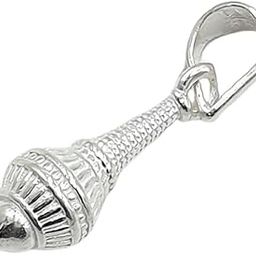 Solid Chandi/Silver Lord Bajrang Bali Hanuman Ji Gada Locket For Men/Boys (Hanuman Gada Pendant)-image-54