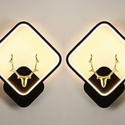 an Traders LED Wall Decorative Lights | ABS Plastic Led 3 in 1 (Warm+Natural+Coolwhite) Color Home Decor Fancy Wall Indoor/Outdoor Decorative Lights for Bedroom,Living Room,Kitchen (Pack of 2)-image-17