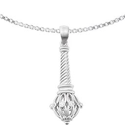 Silver Locket for Men & Boys, Lord Hanuman Gada Silver Necklace Pendant for Men, Anti Tarnish 925 Sterling Silver Gift for Birthday Anniversary, Men Accessories for Fashion-image-11