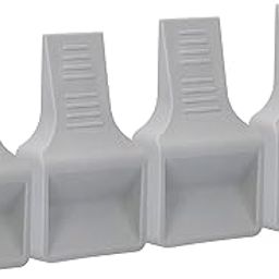Set of 2 Furniture Cups, Wheels Stopper Universal Scratch Resistant 4Pcs V Shape for Home for Study Room for Office-12