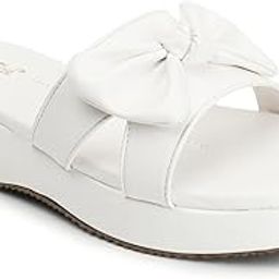 Women Fashion Butterfly Bow Band Slide Sandals-F25-image-84