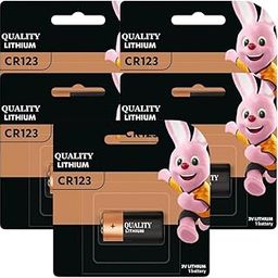 DEVICE OF URBAN INFOTECH CR123 Battery High Power Lithium Batteries 3V, Suitable for use in Camera sensors, keyless locks, photo flash and flashlights Home Safety & Security Devices (CR123, Pack of 5)-image-16