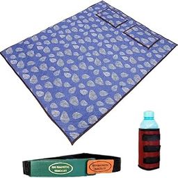 Bio Magnetic Mattress Pad | 5 x 6 Ft | Comes with 2 Pillow | Water Bottle Cover/Bio Magnetic Water Energy Pad | Bio Magnettic Hand Bracelet Combo for Deep Sleep and Pain Relief (5 x 6 Ft)-image-43