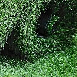 Artificial Grass Mat for Balcony | Green Lawn Floor Carpet for Outdoor and Indoor | Living Room and Garden Decorations Items (4 x 6 ft, Green)-image-24