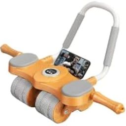 VIPREKHO Ab Roller Wheel with Automatic Rebound Elbow Support Digital Timer & Knee Pads for Abdominal Muscles and Core Strengthening | Pack of 1-picture-11