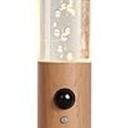 SPEN CANDELS Magnetic Wall Light with Motion Sensor and USB Rechargeable. Wall Mounted Wood Torch Light Warm White for Indoor Use. Good for Bedside Lamp, Living Room, Hallway, Staircase (Ash) (2)-17
