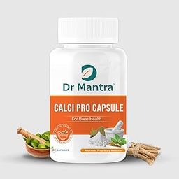 Dr Mantra Calci Pro 30 Capsules | Ayurvedic Calcium Natural Bone Strength & Joint Support | Natural Calcium Supplement for Men & Women | Calcium Capsules for Bone Health & Joint Support-image-21