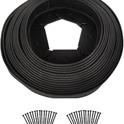 Garden Edging Border Accessory Garden Edging Coil for Yard Landscaping Plant Black 10cmx5cm | Yard, Garden & Outdoor Living | Gardening Supplies | Landscaping & Garden Materials-image-60