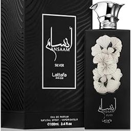 Lattafa Ansaam Silver Long Lasting Perfume For Men & Women Eau De Parfum 100ml-image-35
