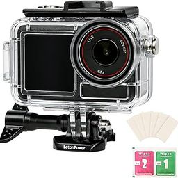 LetonPower Waterproof Diving Housing for DJI Osmo Action 3/4/5 Pro - 164FT/50M Underwater Case with Mount, Protective Dive Case Shell Compatible for Osmo Action 5 Pro Action 4 Action 3-image-0