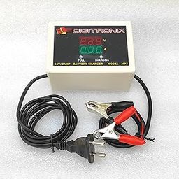 DigiTronix- Automobile Battery Charger for Car, Bike DG Set 12V 3Amp Fully Automatic - Plastic(White)-image-73
