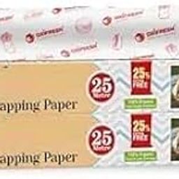 VOXX 25 Meter Food Wrapping Paper | Greaseproof, Breathable & Microwave-Safe Food Wrap Roll for Tiffins, Lunches & Snacks | Pack of 3-image-17
