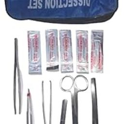 MEDIGUARD Dissection Kit for MBBS Medical Students Premium Quality 11Pcs Instrument kit Dissection Set Stainless Steel Dissection Kit Stainless Steel Tools for Dissecting-picture-25
