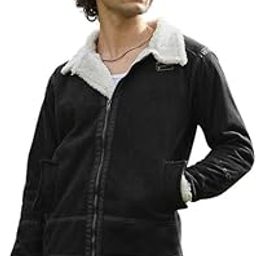 Men's Jacket For Casual Wear | Spread Collar | Long Regular Sleeves | Zipper Closure | Jacket Crafted With Comfort Fit For Everyday Wear-image-58