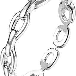 92.5 Sterling Silver Toe Rings for Women | 92.5 Sterling Silver Adjustable Contemporary Style & Stunning Shine | Single Piece Only - Design 1-image-51