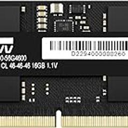KLEVV DDR5 16GB (1x16GB) 5600MHz CL46 A-DIE 1.1V SODIMM Laptop Ram Memory SK Hynix Chip (KD5AGSA80-56G460A)-19