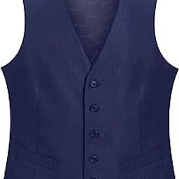 Men's Formal Suit Vest Fit for Business or Casual Dress-image-68