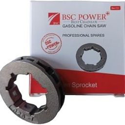 BSC POWER(Original) Rim Sprocket 325-7 MODEL METAL CHAIN SAW RIM SPROCKET 7 TOOTH FOR 52CC/58CC/62cc/68cc/72cc CHAINSAW (SILVER GREY)-image-50