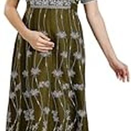 Feeding Kurtis for Women Cotton | Maternity Anarkali Kurta with Dual Nursing Zippers for Pre & Post Pregnancy | Gifts for Pregnant Women-image-83