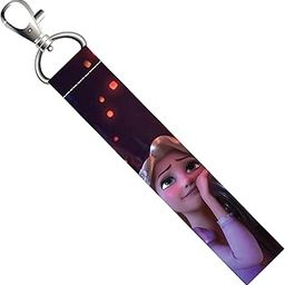 ISEE 360® Rapunzel Princess Lanyard Tag with Swivel Lobster for Gift Luggage Bags Backpack Laptop Bags L X H 5 X 0.8 INCH-picture-29