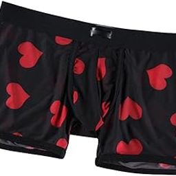Men's Lace Briefs Trunks Breathable Heart Lace Soft Lingerie Men's Underwear XXL Black | Clothing Shoes & Accessories | Mens Clothing | Underwear | 1 Men's Lace Underwear-picture-5