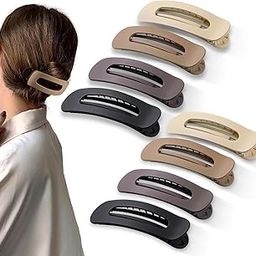 ADORNISH Hair Claw Clips for Women, Strong Hold Non-Slip Clutcher, Large Size, 4 Pack-image-33