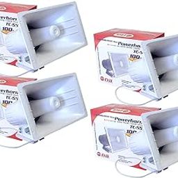 Nippon America 4 Pack PA Power Horn Speaker 100W Indoor Outdoor 100 Watt NIPPON AMERICA-image-76