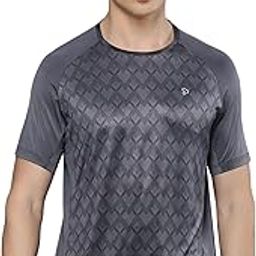 sporto Men's Instacool Printed Jersey Tee with Side Mesh-image-27
