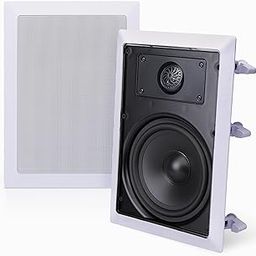 Pyle PDIW55 5.25- Inch In-Wall / In-Ceiling Stereo Speakers, 2-Way, Flush Mount, White (Pair)-13