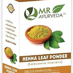 MR Ayurveda 100% Natural Henna Powder | Henna Powder Organic | Henna Powder for Hair | Henna Powder for Hair Colour Brown | No Added Chemicals, 100 Grams-image-59