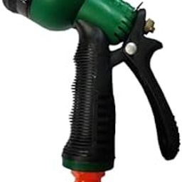 DHANROVA Garden Hose Nozzle, 8 Adjustable Spray Patterns, High-Pressure Water Sprayer for Garden Care and Car Wash, Green and Black-image-13