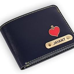 Customised Personalised Wallet Gift for Men Leather Wallet for Men and Boys - Personalized Wallet with Name & Charm Purse - Blue-image-37