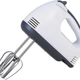 5-Speed Electric Stainless Steel Egg Mixer with Turbo Function – Double Whisk Blender for Baking, Beating, and Roasting.-image-1