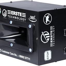 ultrasonic Rat Repellent for Home Ultrasound Rat Repellent for Garden Rat Repellent for Office, Made in India, Big BLACK-2500SQ-picture-7