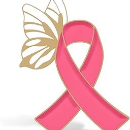 For Breast Cancer Awareness Lapel Pins Pink Hope Ribbon Brooch for Women Girls, Charity Public and Social Event, NORMAL, Metal, no gemstone-image-13
