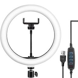 DIGITEK® (DRL-14) 14 Inch Professional Ring Light with USB Support - Dual Temperature Lights, USB Cable & AC Adapter Included - Ideal for Photography & Videography, YouTube (Without Stand)-1