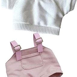 CALANDIS™ Plush Doll Clothes for 15cm 17cm Doll DIY Doll Clothes for Pendant Doll Kids style A-image-54