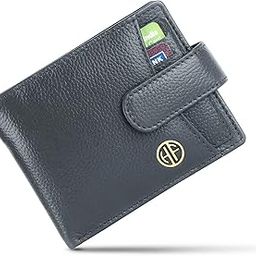 Wallet for Men Leather Original, Mens Wallet, Leather Wallets for Men Stylish, Bi-Fold Wallets for Man, 5 Card Slots, Easy Access Card Slots, Coin Pocket, Mens Gift - Graphite Grey-picture-42